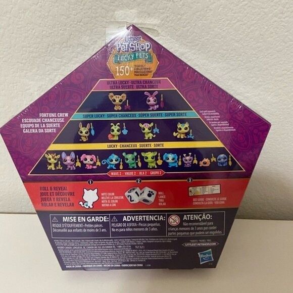 Littlest Pet Shop Lucky Pets Fortune Crew Surprise Pet Toy 10 Surprises LPS NEW - Picture 3 of 5
